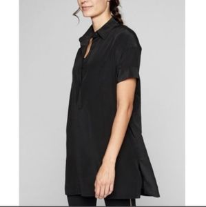 Athleta washable silk tunic top